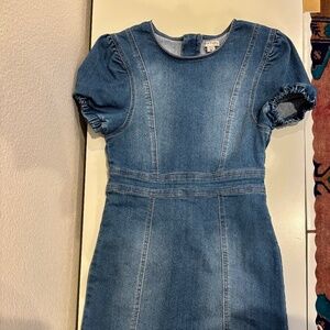 Denim dress